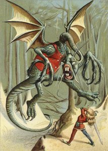 Hüte dich vor dem Jabberwock, mein Sohn von American School