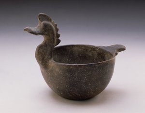 Vogelfigur-Schale, Mississippi