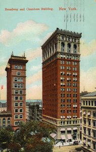 Broadway und Chambers Building, New York, ca. 1900-09