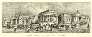 Brown Bibliothek und Kunstgalerie, Liverpool von American School