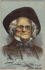 C L Davis Porträt (Alvin Joslin) von American School