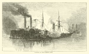 Eroberung der Harriet Lane, Januar 1863 von American School