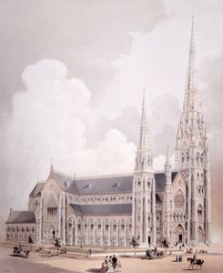Kathedrale des Heiligen Kreuzes, Boston, Massachusetts von American School