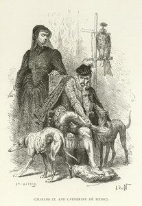 Karl IX. und Katharina von Medici von American School
