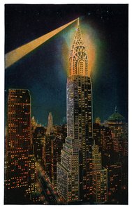Chrysler Building, New York, um 1929