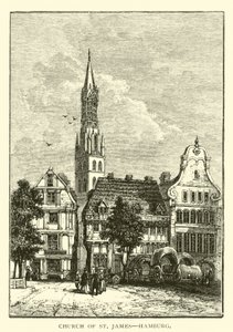 Kirche St. Jacobi, Hamburg von American School