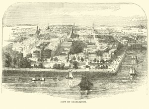 Stadt Charleston, Mai 1862 von American School