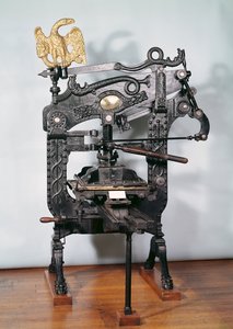 Columbia-Druckpresse, hergestellt von Clymer und Dixon, 1837