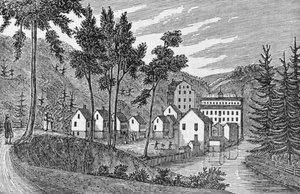 Baumwolldorf, Glastenbury, aus 