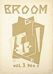 Titelblatt für Band 3, Nummer 2, der Kunstzeitschrift "Broom", ca. 1921-1924 von American School