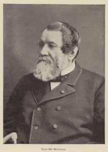Cyrus Hall McCormick (Gravur) von American School