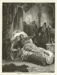 Tod von Kaiser Friedrich II. von American School
