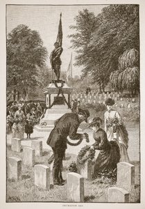 Gedenktag, aus einem Buch veröffentlicht 1896 von American School