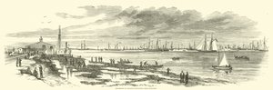 Abfahrt der Dupont-Expedition von Beaufort, Januar 1863 von American School