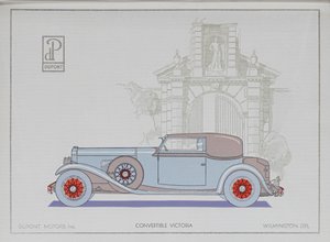 DuPont Motorwagen: Cabriolet Victoria, 1921
