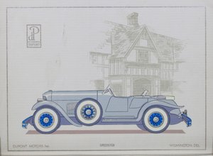 DuPont Motorwagen: Speedster, 1921