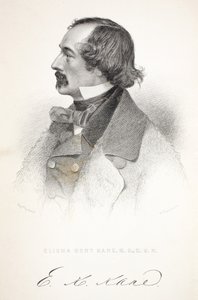Elisha Kent Kane, Illustration aus The second Grinnell Expedition in Search of Sir John Franklin...