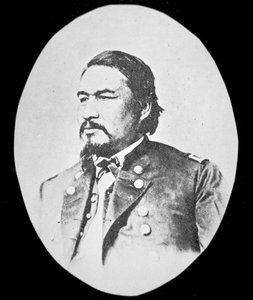Ely Samuel Parker (1828-95), Seneca-Häuptling und Bundeskommissar für Indianerangelegenheiten von American School