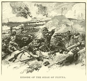 Episode der Belagerung von Plewna von American School