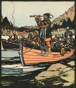Entdecker: Jacques Cartier auf dem Sankt-Lorenz-Strom