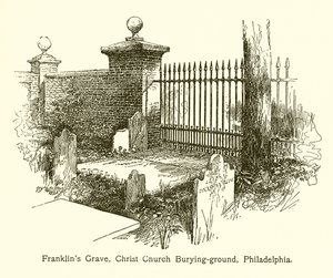 Franklins Grab, Christ Church Friedhof, Philadelphia