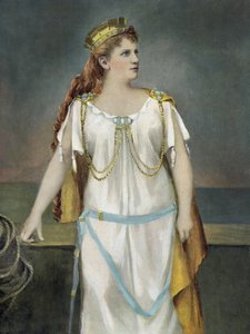 Frau Katherine Klafsky als Isolde, veröffentlicht von D. Appleton & Co., New York, gedruckt von Goupil, 1893