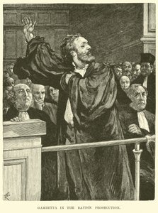 Gambetta in der Baudin-Anklage von American School
