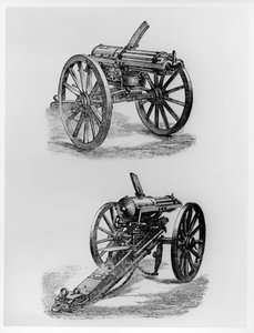 Gatling-Maschinengewehr von American School