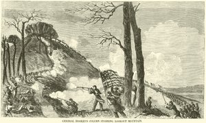 General Hookers Kolonne stürmt Lookout Mountain, November 1863 von American School