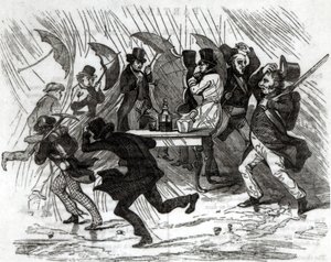 Um das Kap Horn, 1849 von American School