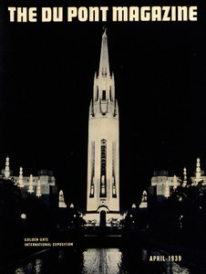 Golden Gate International Exposition, Titelseite des DuPont Magazins, April 1939