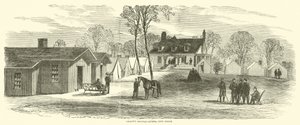 Grants Hauptquartier, City Point, Januar 1865 von American School