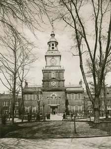 Independence Hall, Philadelphia von American School