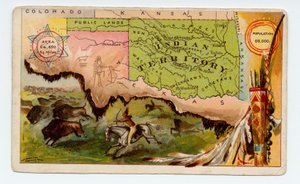 Indianergebiet [Oklahoma], 1889