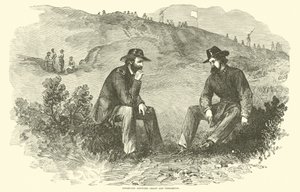 Interview zwischen Grant und Pemberton, Juli 1863