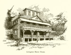 Livingston Manor Haus, Washington in New York von American School