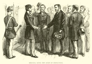 Treffen mit dem Herzog von Edinburgh von American School