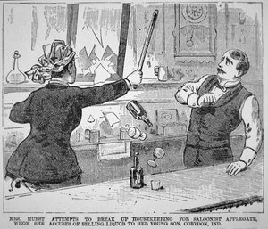 Mrs. Hurst zerstört einen Saloon, aus der 