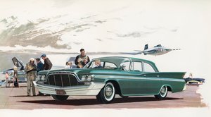 Neues DeSoto-Auto und Jet-Piloten von American School