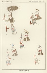 Oglala-Häuptlinge von American School