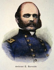 Porträt von Ambrose E. Burnside von American School