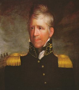 Porträt des amerikanischen Generals Andrew Jackson von American School