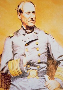 Porträt von David Glasgow Farragut (1801-70), Unionsadmiral von American School