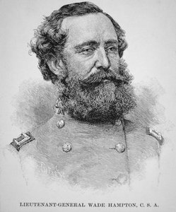 Porträt von Generalleutnant Wade Hampton von American School