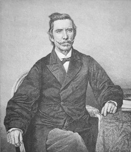 Porträt von Konteradmiral Semmes (1809-77), Kapitän des konföderierten Räuberschiffs Alabama