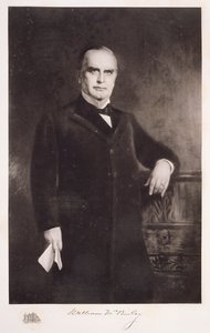 Porträt von William McKinley von American School