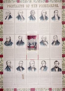 Porträts der Präsidenten von American School