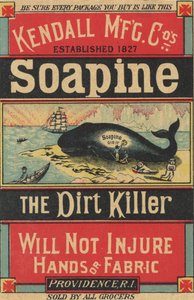 Plakatwerbung für Kendall Mfg. Cos Soapine, ca. 1890