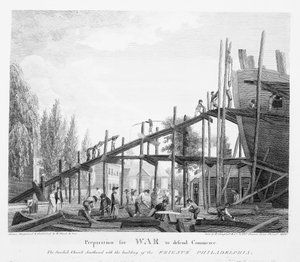 Vorbereitung auf den Krieg zur Verteidigung des Handels, 1800
