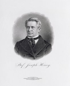 Professor Joseph Henry (1797-1878) aus einem Frontispiz zu A Memorial of Joseph Henry, Washington, 1880 von American School